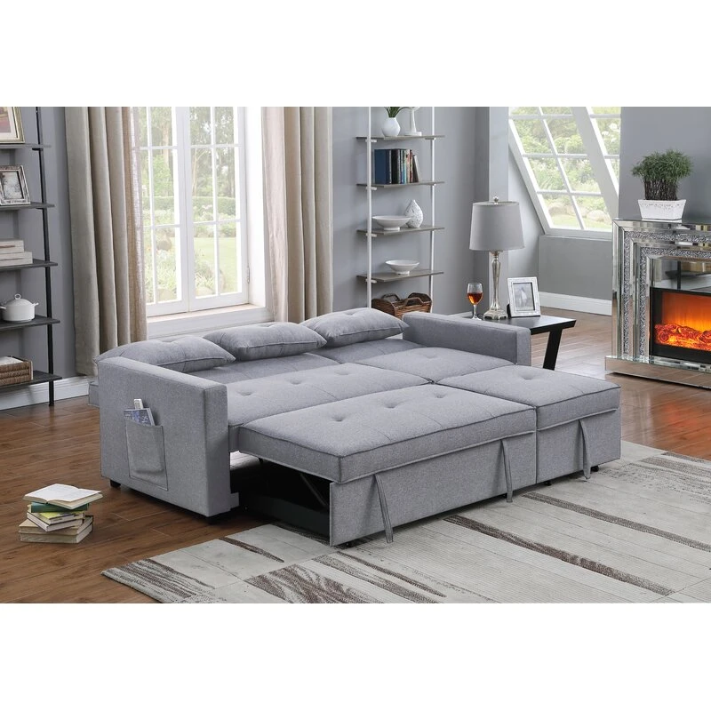 Desilva7975SquareArmSofaBed